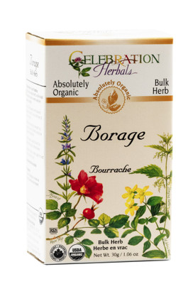 Borage Leaf ~ Loosepack Tea ~ Organic ~ 30 g
