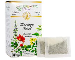 Moringa Tea Mix Blend ~ 24 Teabags ~ Organic