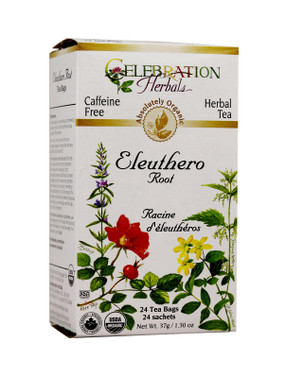 Eleuthero Root ~ 24 Teabags ~ Organic
