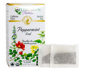 Peppermint Leaf ~ 24 Teabags ~ Organic