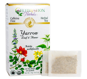 Yarrow Herb ~ 24 Teabags ~ Organic