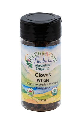 Cloves Whole ~ Bottled Spice ~ Organic ~ 35 g