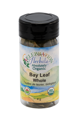 Bay Leaf Whole ~ Bottled Spice ~ Organic ~ 4 g