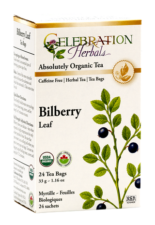 Celebration Herbals Bilberry Leaf (24 Count)