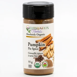 Pumpkin Pie Spice ~ Bottled Spice Blend ~ Organic ~ 55g