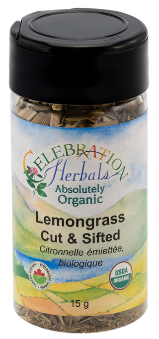 Lemongrass C/S ~ Bottled Spice ~ Organic ~ 15 g