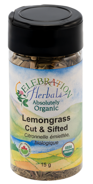 Lemongrass C/S ~ Bottled Spice ~ Organic ~ 15 g