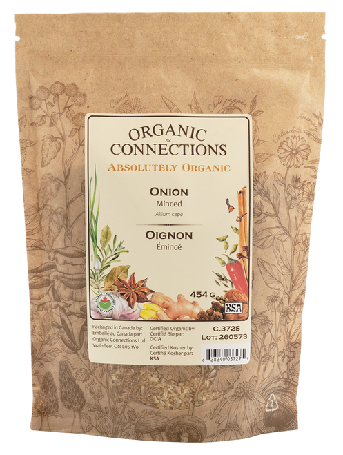 Onion Minced ~ Bulk ~ Organic ~ 454g