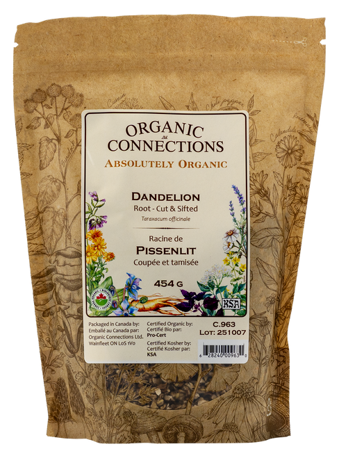 Dandelion Root C/S ~ Bulk ~ Organic ~ 1 LB