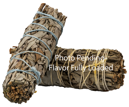 Smudge Wand Sage, Eucalyptus & Sinuata - 4 inch