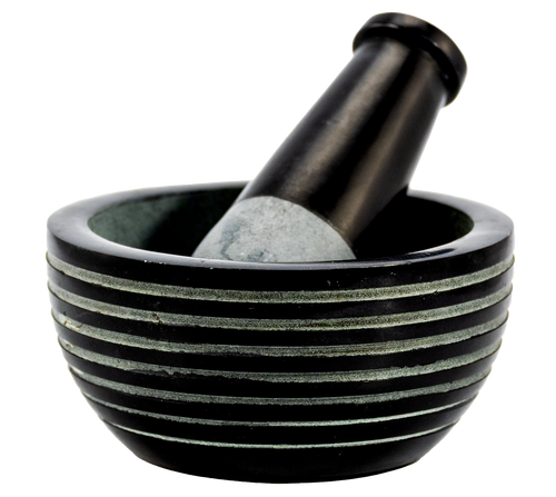 Mortar & Pestle - Zen Soapstone 4"