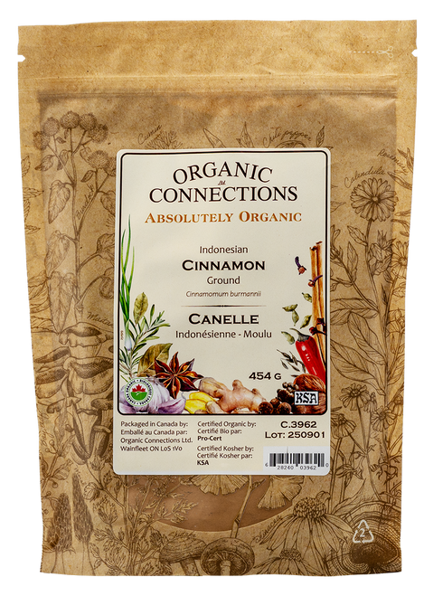 Indonesian Cinnamon Powder 2-3% Oil ~ Bulk ~ Organic ~ 1LB.