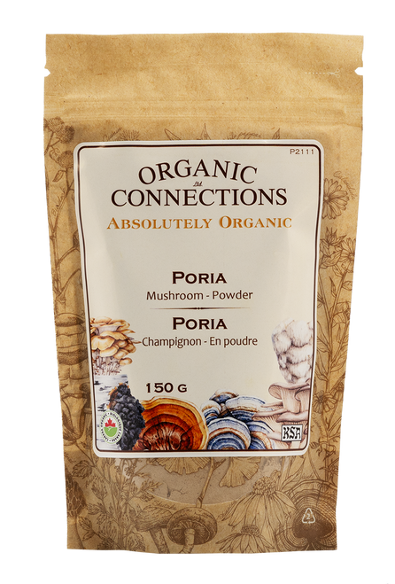 Poria Mushroom Powder ~ Sorghum Base ~ Retail Pack Bulk ~ Organic ~ 150g