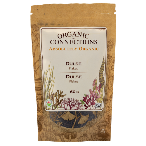 Dulse Leaf Flakes ~ Retail Pack Bulk ~ Organic ~ 60 g