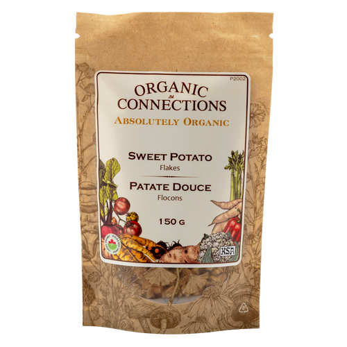 Sweet Potato Flakes ~ Retail Pack Bulk ~ Organic ~ 150g