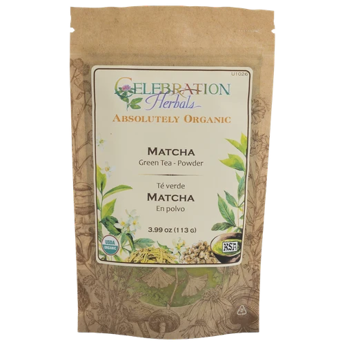 Matcha Green Tea Powder ~ Bulk Pouch ~ Organic ~ 113g