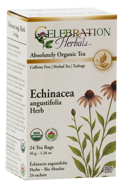 Echinacea Angustifolia Herb ~ 24 Teabags ~ Organic