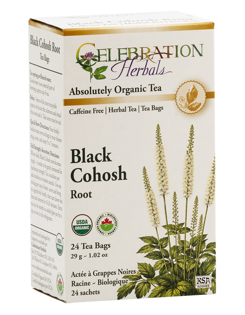 Black Cohosh Root ~ 24 Teabags ~ Organic