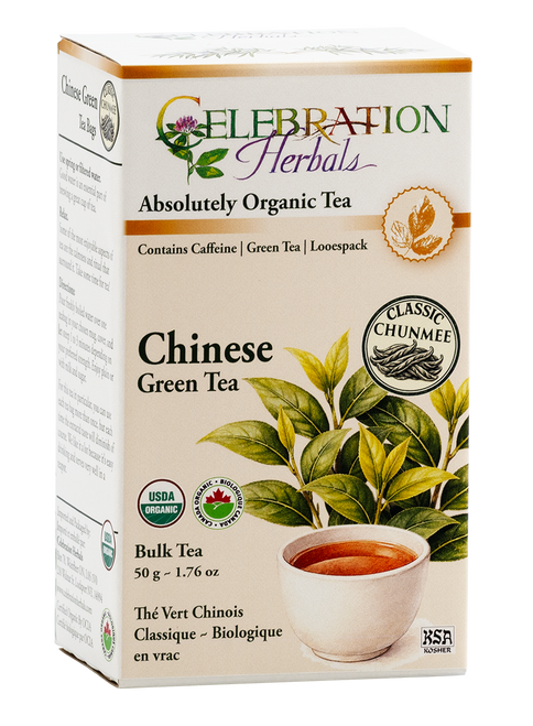 Chinese Green Tea ~ Classic Chunmee ~ Loosepack ~ Organic ~ 50g