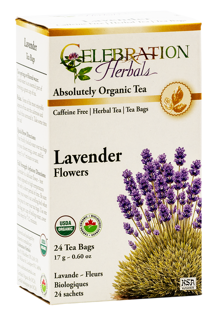 Lavender (English) Flower ~ 24 Teabags ~ Organic