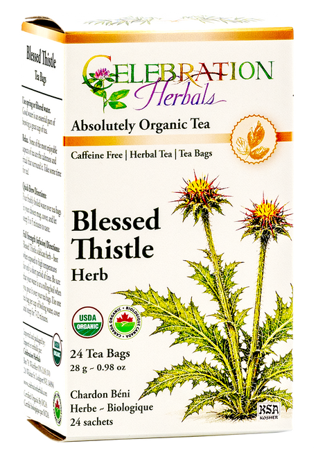 Blessed Thistle Herb ~ 24 Teabags ~ Organic