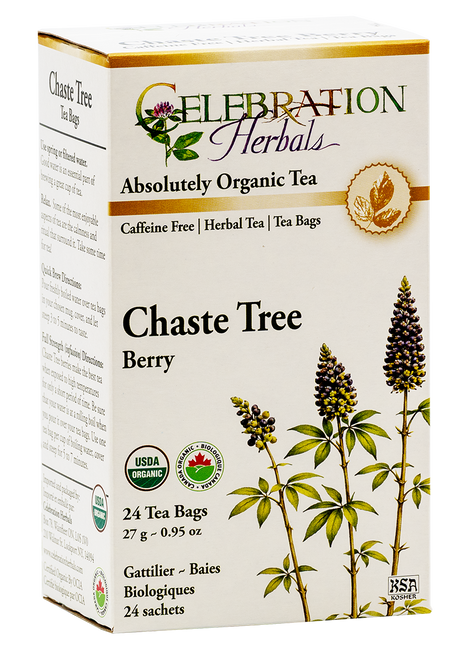 Chaste Tree Berries ~ 24 Teabags ~ Organic