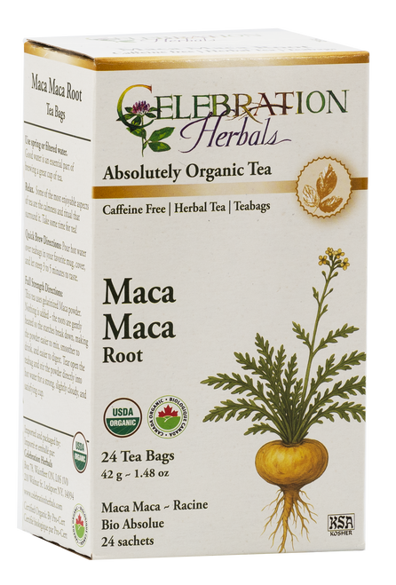 Maca Maca Yellow Root ~ 24 Teabags ~ Organic