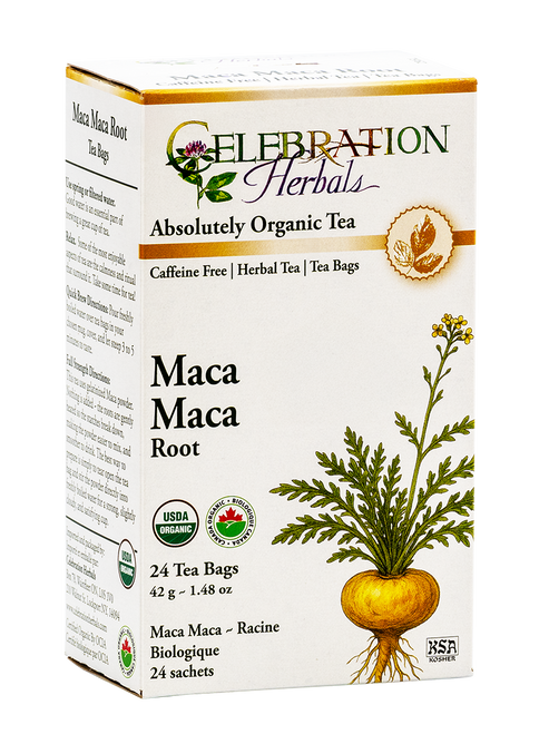 Maca Maca Yellow Root ~ 24 Teabags ~ Organic