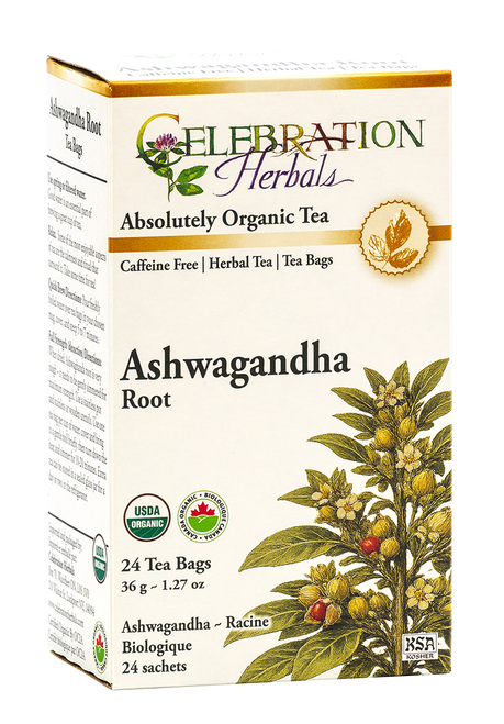 Ashwagandha Root ~ 24 Teabags ~ Organic