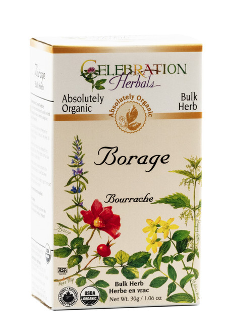 Borage Leaf ~ Loosepack Tea ~ Organic ~ 30 g