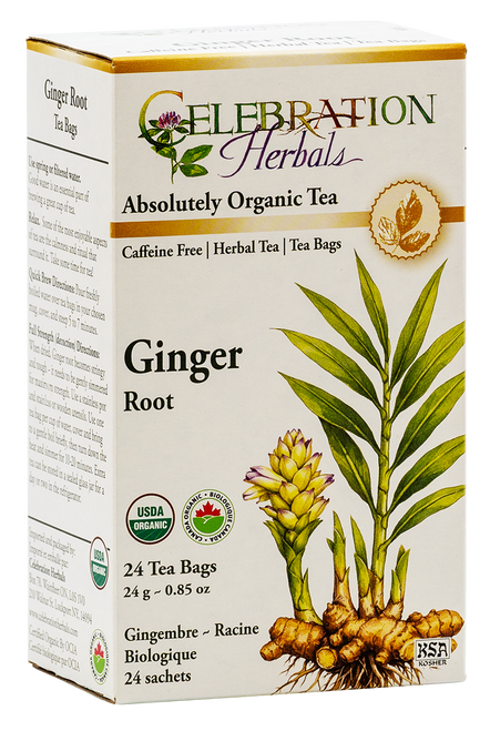 Ginger ~ 24 Teabags ~ Organic