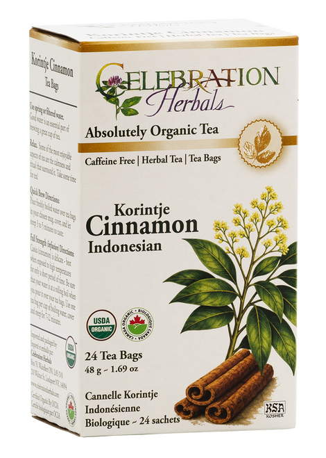 Cinnamon Standard (3-4% Oil) ~ 24 Teabags ~ Organic