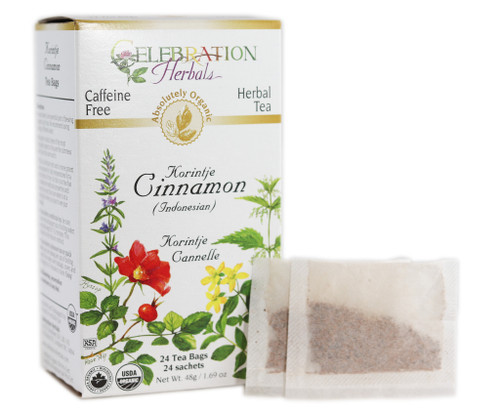 Cinnamon Standard (3-4% Oil) ~ 24 Teabags ~ Organic