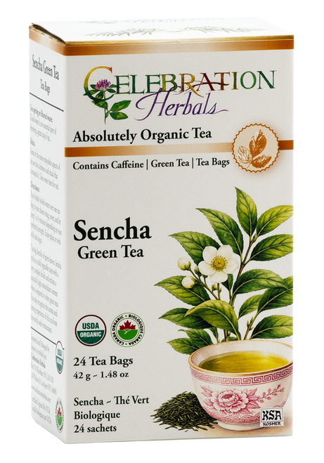 Sencha Green Tea ~ 24 Teabags ~ Organic
