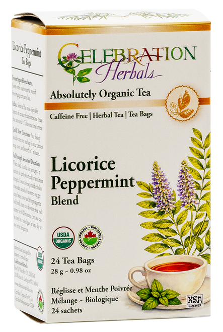 Licorice Peppermint Blend ~ 24 Teabags ~ Organic