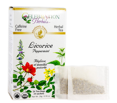 Licorice Peppermint Blend ~ 24 Teabags ~ Organic