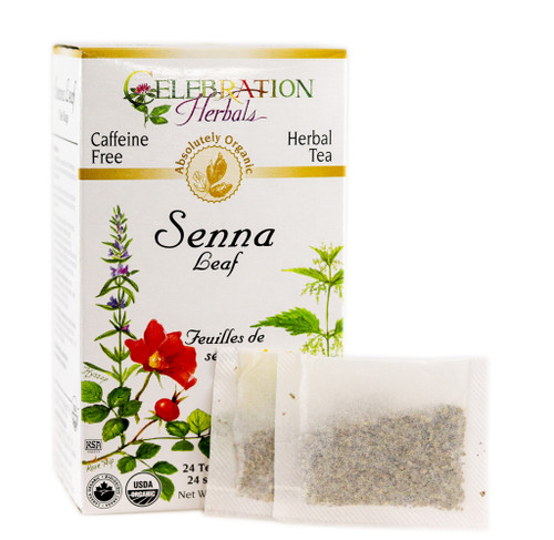 Senna Leaf ~ 24 Teabags ~ Organic