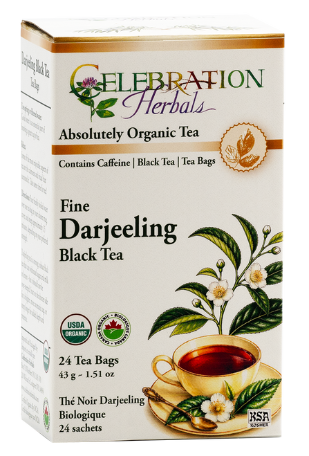 Darjeeling Black Tea ~ 24 Teabags ~ Organic