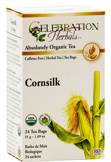 Corn Silk ~ 24 Teabags ~ Organic