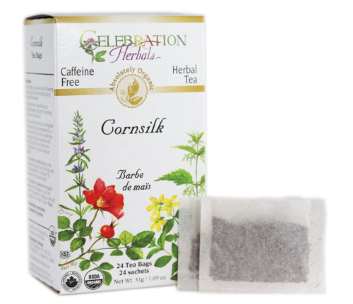 Corn Silk ~ 24 Teabags ~ Organic