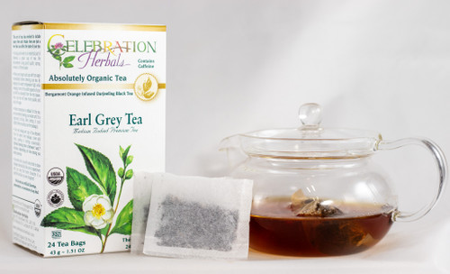 Tea Black Earl Grey ~ 24 Teabags ~ Organic