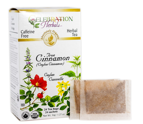 Cinnamon Ceylon/True/Sweet ~ 24 Teabags ~ Organic