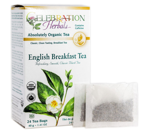 Tea Black Eng. Breakfast ~ 24 Teabags ~ Organic