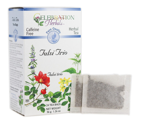 Tulsi Trio Blend ~ 24 Teabags ~ Pure Quality