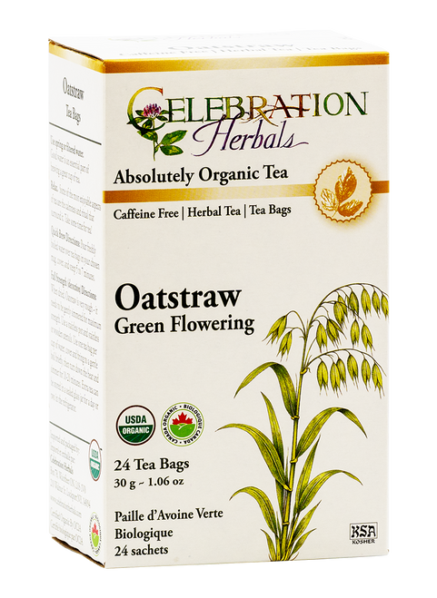 Oat Straw ~ 24 Teabags ~ Organic