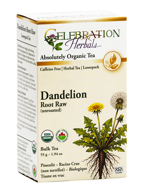 Dandelion Root Raw ~ Loosepack Tea ~ Organic ~ 55 g