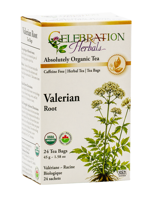 Valerian Root ~ 24 Teabags ~ Organic