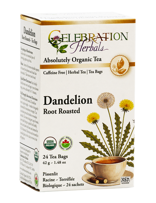 Dandelion Root Roasted ~ 24 Teabags ~ Organic