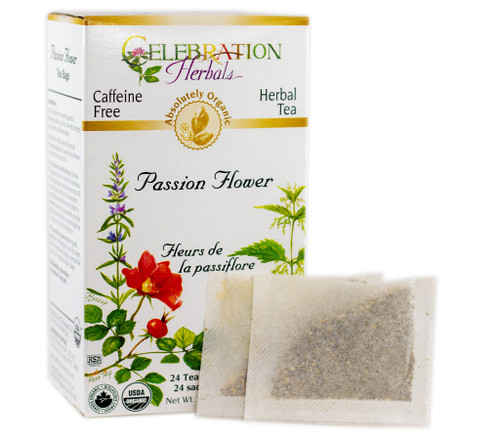 Passion Flower ~ 24 Teabags ~ Organic