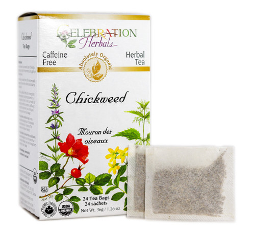 Chickweed ~ 24 Teabags ~ Organic